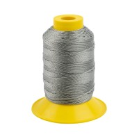Швейные нитки (полиэстер) 1000D/3 "Gamma" / "Micron" обувные 183 м 200 я №367 серый