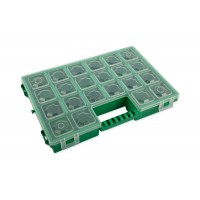 Gamma Коробка для шв. принадл. OM-009 пластик 28.5 x 20 x 5 см СК/Распродажа салатовый