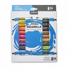 Краска акварель PEBEO набор Studio Aquarelle 24 цв. 12 мл 668920