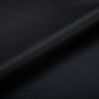 Ткань подкладочная Gamma Taffeta с рисунком JTR 52\% полиэстер, 48\% вискоза 145 см №100 черный (мелкий рубчик)