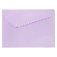 Expert Complete Trend Pastel/Тренд Пастель Pastel Папка-конверт с кнопкой A4 180 мкм диагональ 20 шт. лиловый EC21017117