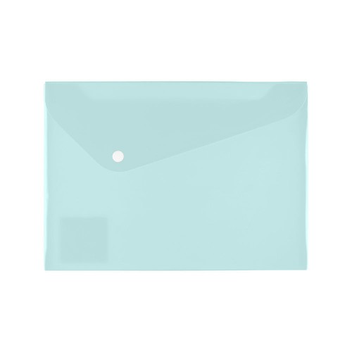 Expert Complete Trend Pastel/Тренд Пастель Pastel Папка-конверт с кнопкой A5 180 мкм диагональ 10 шт. бирюзовый EC21017219