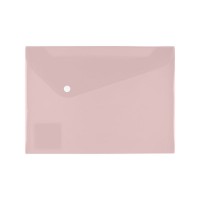 Expert Complete Trend Pastel/Тренд Пастель Pastel Папка-конверт с кнопкой A5 180 мкм диагональ 10 шт. персиковый EC21017213
