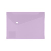 Expert Complete Trend Pastel/Тренд Пастель Pastel Папка-конверт с кнопкой A5 180 мкм диагональ 10 шт. лиловый EC21017217