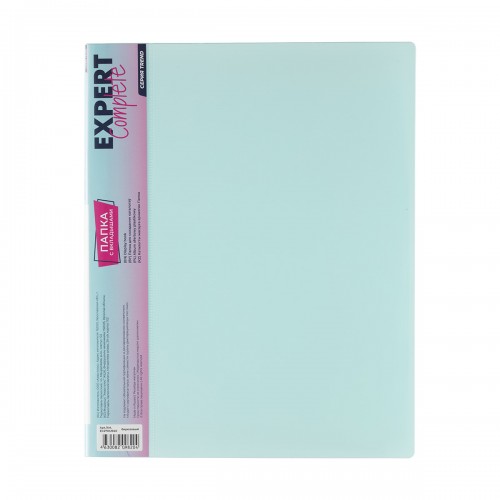 Expert Complete Trend Pastel/Тренд Пастель Pastel Папка с вкладышами 40 л A4 600 мкм 20 мм диагональ 6 шт. бирюзовый EC27041940