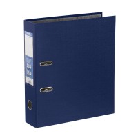 Expert Complete Регистратор PVC/ПВХ 80 мм 10 шт. Классика (Classic) A4 арочный механ. лён синий EC8102222