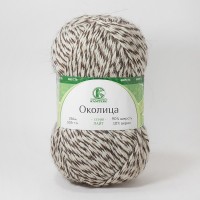 Пряжа Камтекс КТ Околица 90\% шерсть, 10\% акрил 5 шт. х 100 г 250 м 400_меланж 1