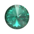 страз цветн. 10.7 мм стекло 12 шт св.изумрудный (blue zircon 60230)