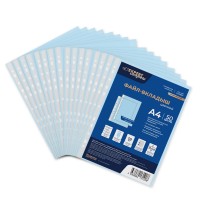 Expert Complete Premier/Премьер Файл-вкладыш, цветной A4 50 шт. 35 мкм матовый голубой EC260801