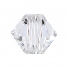 Бусина Чехия PRECIOSA бусины 451-69-302 Crystal 3.6 х 4 мм 24 шт прозрачный (crystal)