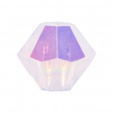 Бусина Чехия PRECIOSA бусины 451-69-302 Crystal AB цветн. 3.6 х 4 мм 24 шт розовый мат./перламутр (rose opal AB 71350)