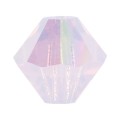 Бусина Чехия PRECIOSA бусины 451-69-302 Crystal AB цветн. 5.7 х 6 мм 12 шт розовый мат./перламутр (rose opal AB 71350)