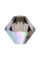 Бусина Чехия PRECIOSA бусины 451-69-302 Crystal AB цветн. 5.7 х 6 мм 12 шт бл.серый/перламутр (bl.diam AB 40010)