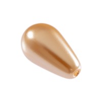 Бусина Чехия PRECIOSA под жемчуг фигурн. 131-50-011 10 x 6 мм 10 шт под золото (gold)