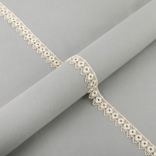 Гипюр Gamma 21 мм GGM-2101 в пакете 10 м Турция GP003CR кремовый