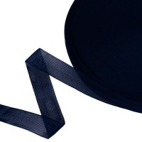 Лента окантовочная 22 мм 022 О ЦВ. "Gamma" 100\% полиэфир 100 м №919 т.синий