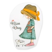 Gamma M №01 Термотрансфер 1 шт M-014 хороший день (nice day) 9х13 см