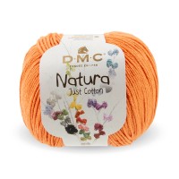 Пряжа DMC 302 Natura Just Cotton 100\% хлопок 10 шт. х 50 г 155 м N47 шафран