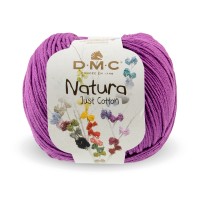 Пряжа DMC 302 Natura Just Cotton 100\% хлопок 10 шт. х 50 г 155 м N59 фиолетовый