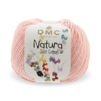 Пряжа DMC 302 Natura Just Cotton 100\% хлопок 10 шт. х 50 г 155 м N82 св.розовый