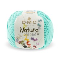 Пряжа DMC 302 Natura Just Cotton 100\% хлопок 10 шт. х 50 г 155 м N99 св.бирюзовый