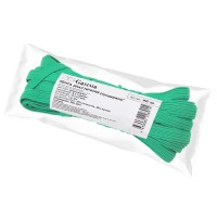 Лента эластичная Gamma продержка ИВ (цв) 8 мм 10 х 10 м плетеная зеленый