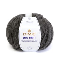 Пряжа DMC 8151 Big Knit 80\% акрил, 20\% шерсть 5 шт. х 200 г 106 м 104 т.серый