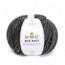 Пряжа DMC 8151 Big Knit 80\% акрил, 20\% шерсть 5 шт. х 200 г 106 м 104 т.серый