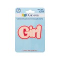 №03 1 шт 01-303 Девочка (Girl) 5.7 х3.7 см