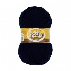 Пряжа ADELIA "ANASTASIA" 100\% акрил 5 шт. х 100 г 330 м №12 т.т.синий