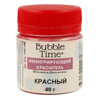 BUBBLE TIME Немигрирующий краситель NK-40 40 г СК/Акция 06 Красный