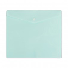 Expert Complete Trend Pastel/Тренд Пастель Pastel Папка-конверт для тетрадей с кнопкой A5+ 180 мкм диагональ 20 шт. бирюзовый 2104019
