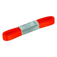 Лента атласная 12 мм ( 1/2 ) Gamma AL-12P ФАСОВКА 10 x 5.4 м №511N(15-1360) оранжевый(неон)