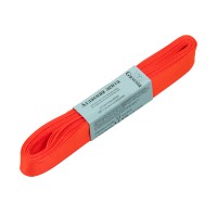 Лента атласная 12 мм ( 1/2 ) Gamma AL-12P ФАСОВКА 10 x 5.4 м №512N(15-1456) коралловый(неон)