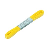 Лента атласная 6 мм ( 1/4 ) Gamma AL-6P ФАСОВКА 10 x 5.4 м №015 желтый