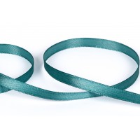 Лента атласная 6 мм ( 1/4 ) Gamma 33 м №527L(18-4728) т.зеленый