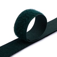 Липучка Gamma 25 мм LG-25 ФАСОВКА 5 x 0.25 м №070 т.зеленый