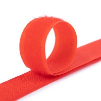 Липучка Gamma 20 мм LG-20 ФАСОВКА 5 x 0.25 м №026 красный