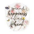 №02 Термотрансфер 1 шт M-218 распространение счастья (spread happiness 12.5х14.5 см