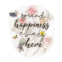 Gamma M №02 Термотрансфер 1 шт M-218 распространение счастья (spread happiness 12.5х14.5 см