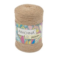Пряжа ARACHNA JASMIN 80\% хлопок, 20\% полиэстер 5 шт. х 100 г 250 м №116 бежевый