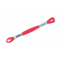 Нитки для вышивания Gamma мулине ( 3071-3172 ) 100\% хлопок 24 x 8 м №3085 т.т.розовый
