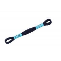 Нитки для вышивания "Gamma" мулине ( 3071-3172 ) 100\% хлопок 24 x 8 м №3120 т.т.синий