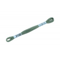 Нитки для вышивания "Gamma" мулине ( 3071-3172 ) 100\% хлопок 24 x 8 м №3145 гр.серый