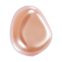 Бусина Чехия PRECIOSA под жемчуг фигурн. 131-50-021 16 x 14 мм 5 шт персиковый (peach)