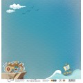 Бумага для скрапбукинга Mr.Painter PSR 2506 Характер нордический  190 г/кв.м 30.5 x 30.5 см 10 шт. 1