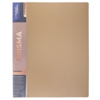 Expert Complete PRISMA/Призма Папка с металлическим прижимом A4 700 мкм 20 мм эффект 3D 6 шт. золотой EC210700028