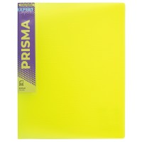 Expert Complete PRISMA NEON/Призма неон Папка на 2 О-кольцах A4 700 мкм 25 мм эффект 3D 4 шт. d - 20 мм желтый EC211300009