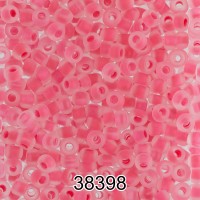 Бисер Чехия круглый 5 10/0 2.3 мм 500 г 38398 (Ф208) розовый мат.