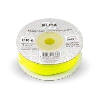 Лента капроновая 6 мм ( 1/4 ) BLITZ OR-6 45.7 м №068 салатовый